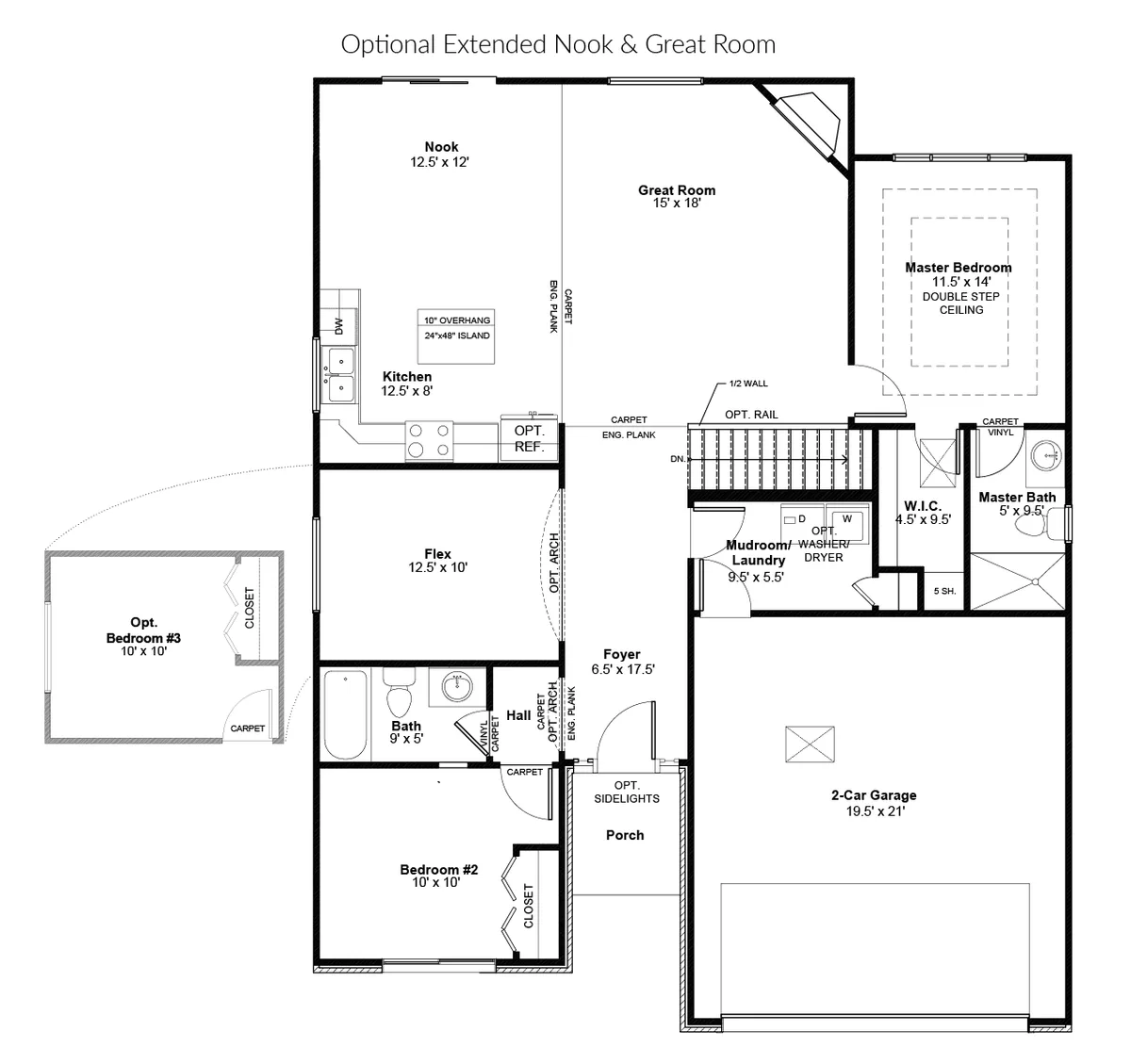 Opt. 1st Floor Plan