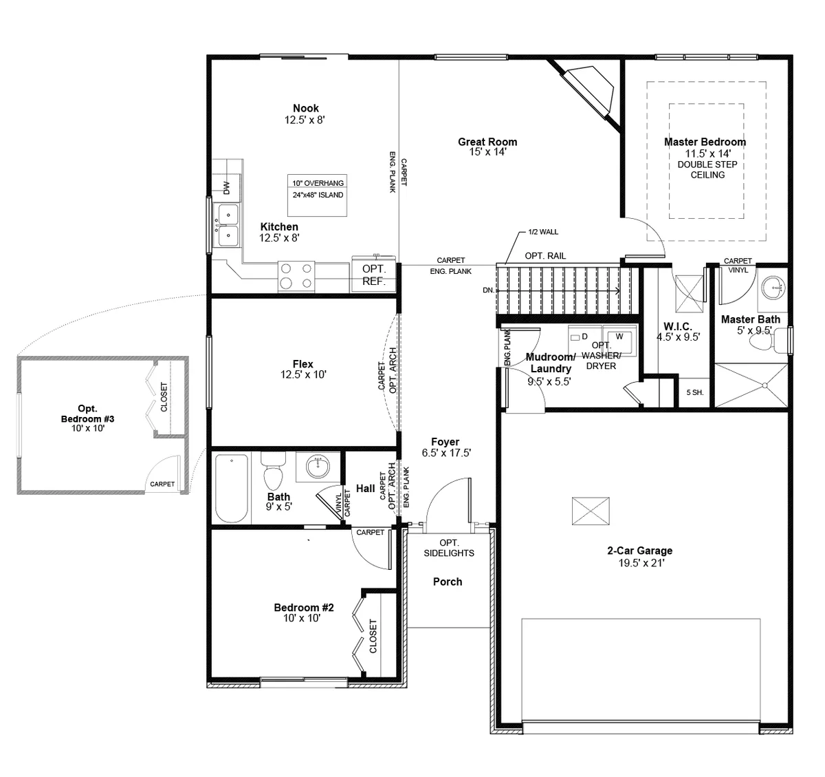 1st Floor Plan