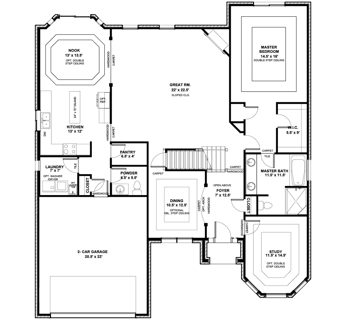 1st Floor Plan