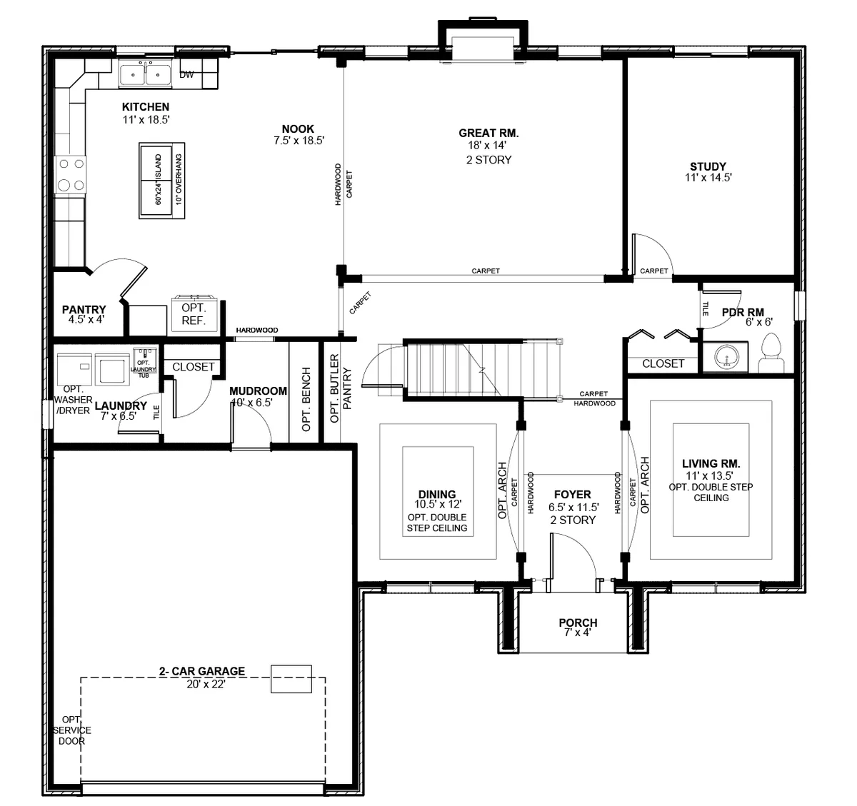 1st Floor Plan