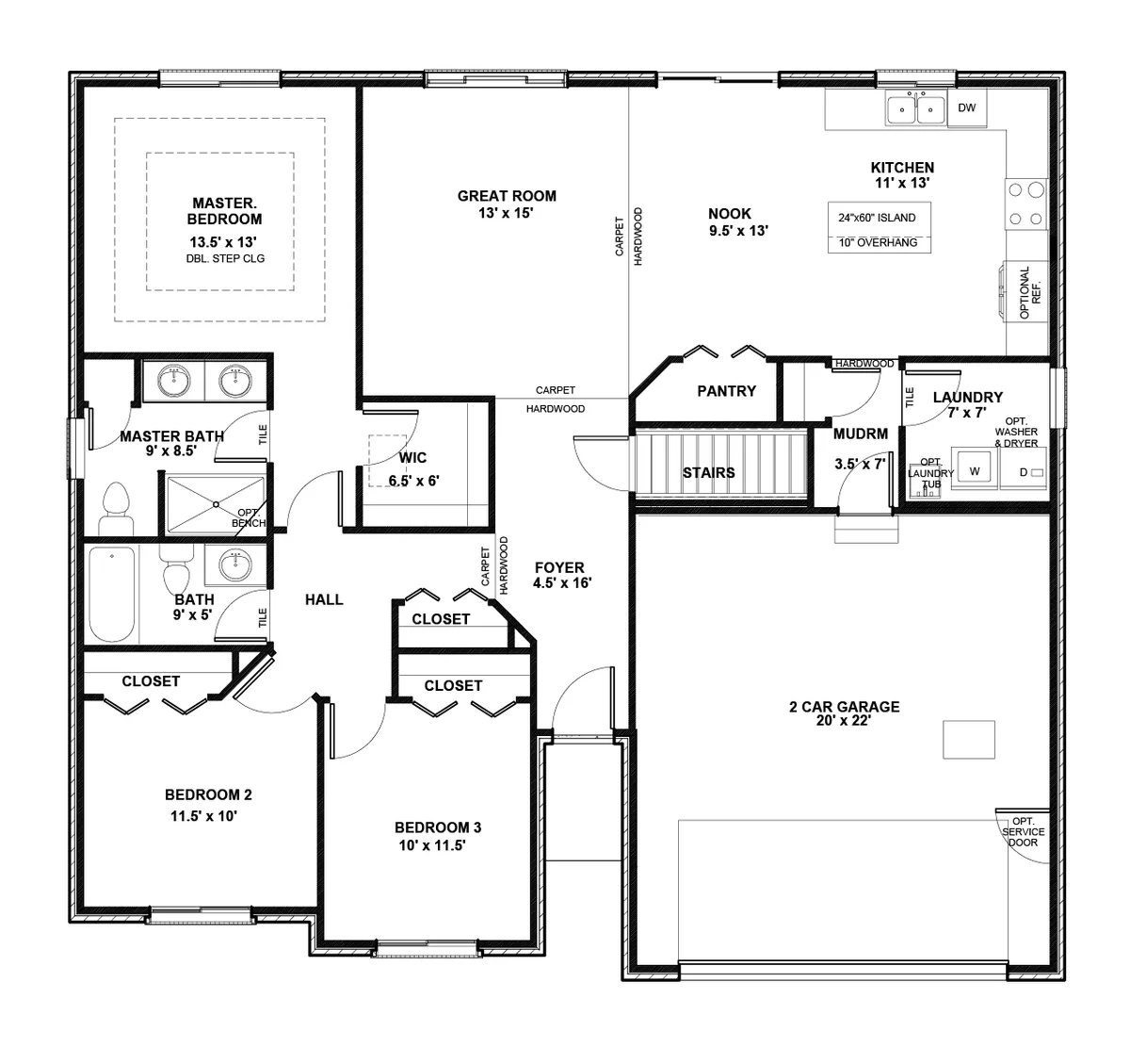 1st Floor Plan
