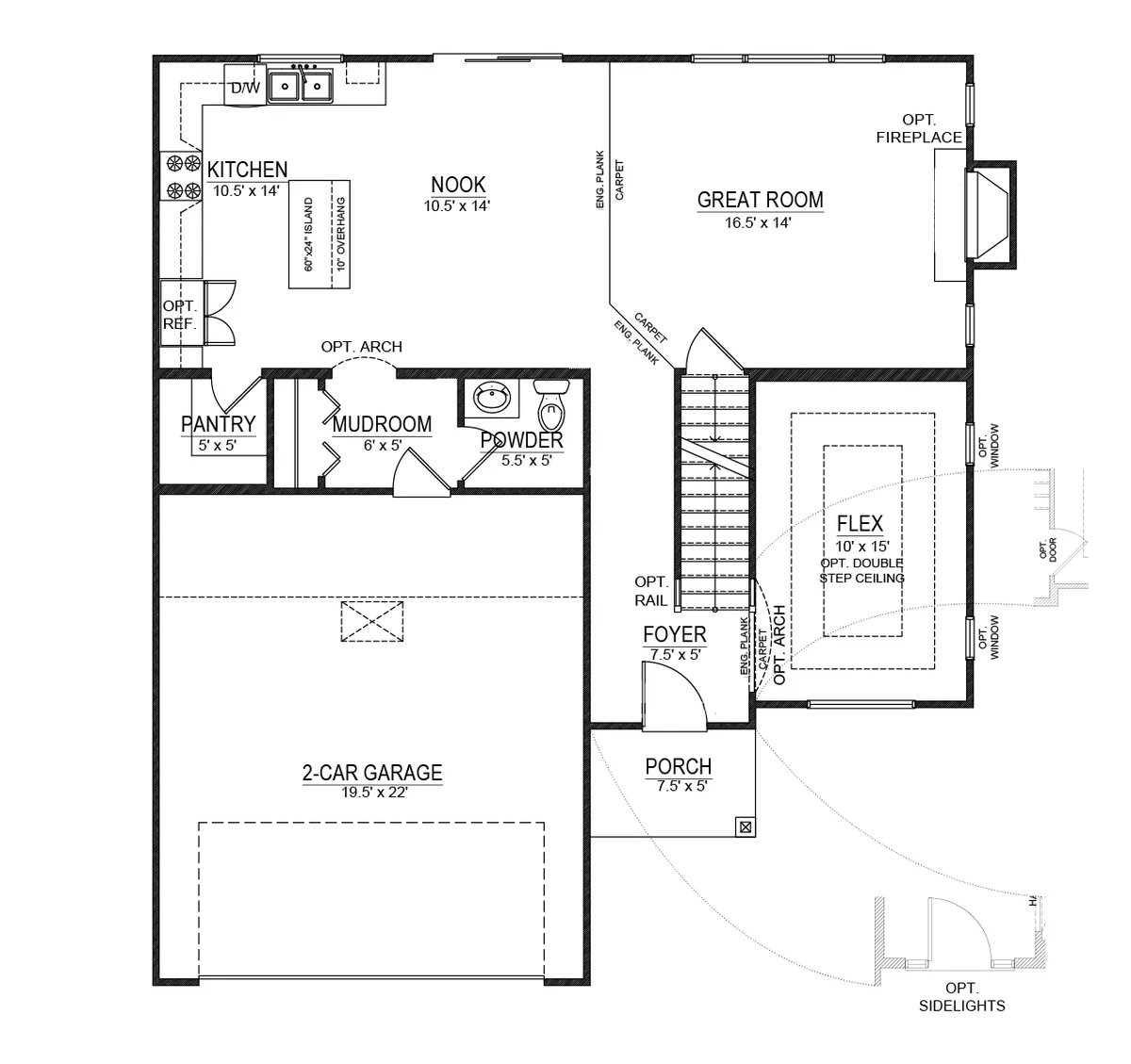 1st Floor Plan