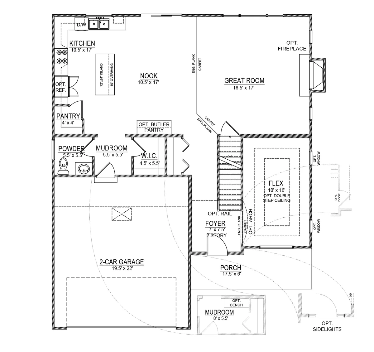 1st Floor Plan
