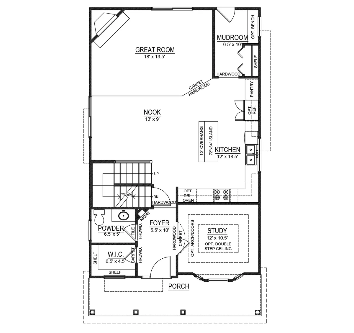 1st Floor Plan
