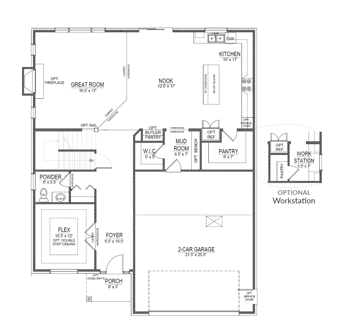 1st Floor Plan