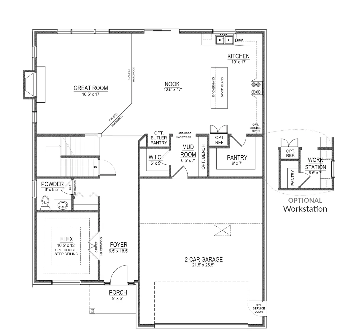 1st Floor Plan