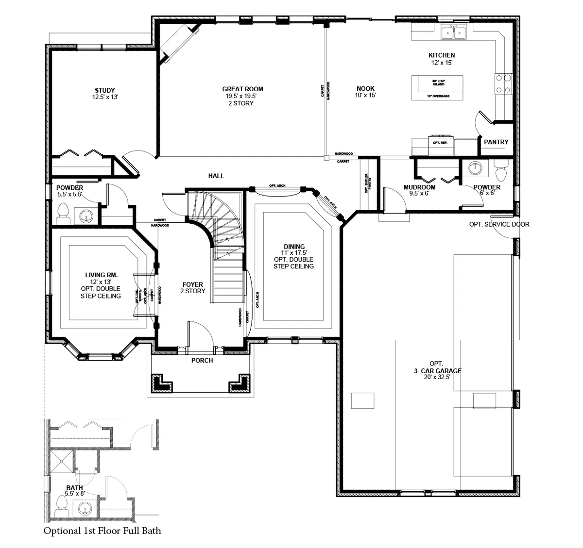 1st Floor Plan